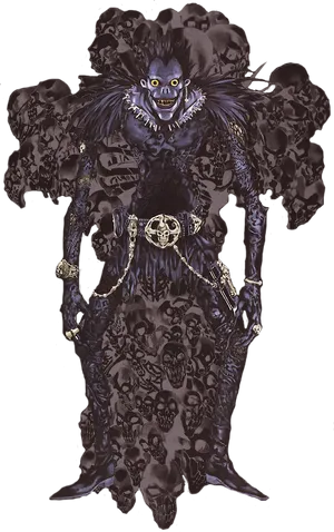 Ryuk Death Note Dark Aura PNG Image