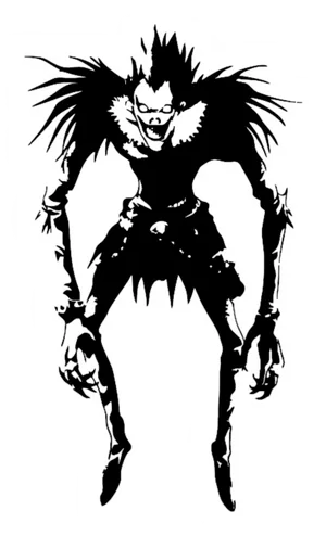 Ryuk Silhouette Death Note PNG Image