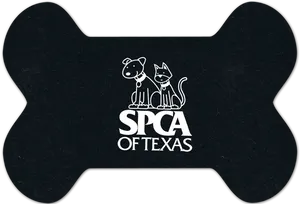 S P C Aof Texas Dog Bone Mat PNG Image