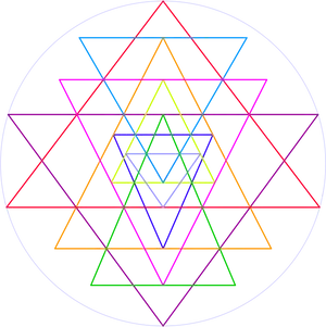 Sacred Geometry Merkaba Star.png PNG Image