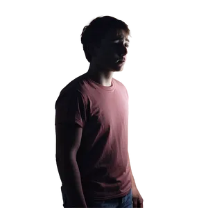 Sad Person In Dark Room Png 7 PNG Image