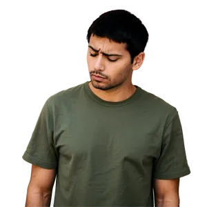 Sad Person Looking Down Png 80 PNG Image