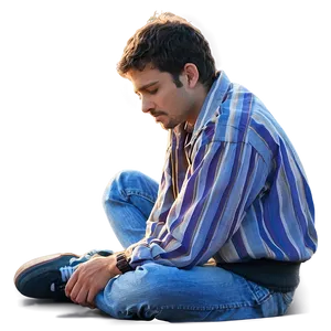 Sad Person On Bridge Png 57 PNG Image