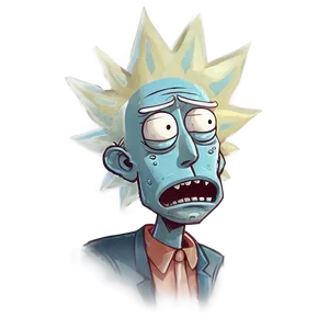 Sad Rick Character Png 29 PNG Image