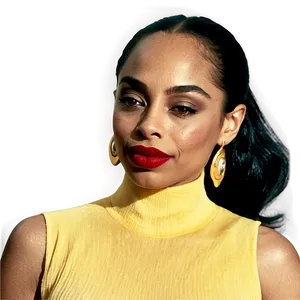 Sade Iconic Fashion Look Png Ctr PNG Image