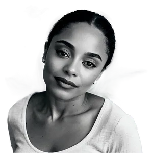 Sade In Black And White Png 57 PNG Image