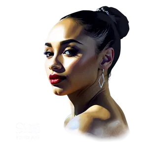 Sade Portrait Artwork Png 06242024 PNG Image