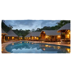 Safari Lodge Hotel Png 05212024 PNG Image