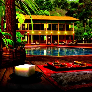 Safari Lodge Hotel PNG Gla PNG