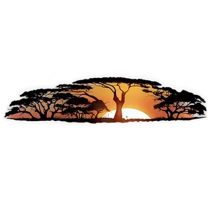 Safari Sunrise View Png Kkq PNG Image