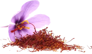 Saffron Stigmasand Flower.png PNG Image