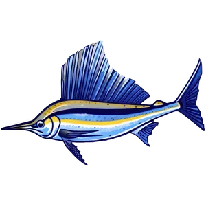 Sailfish Illustration Png 84 PNG Image