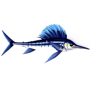 Sailfish Illustration Png Qpi PNG Image