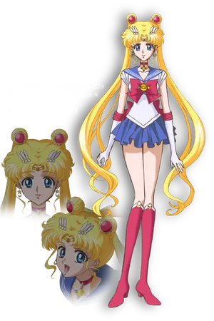 Sailor Moon Anime Character PNG Image