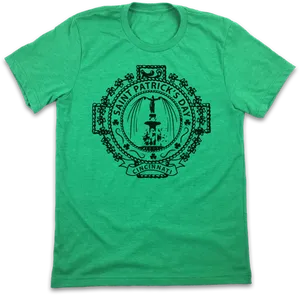 Saint Patricks Day Cincinnati T Shirt Green PNG Image