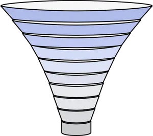 Sales Funnel Graphic Illustration PNG Image