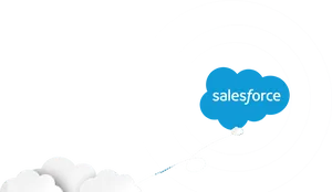 Salesforce Cloud Graphic PNG Image