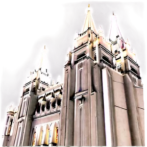 Salt Lake Temple Utah Png Gah64 PNG Image