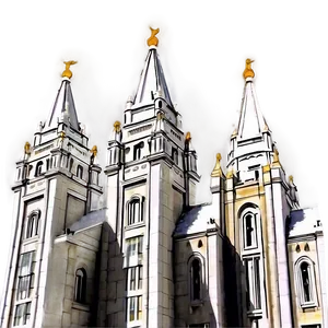 Salt Lake Temple Utah Png Nha PNG Image