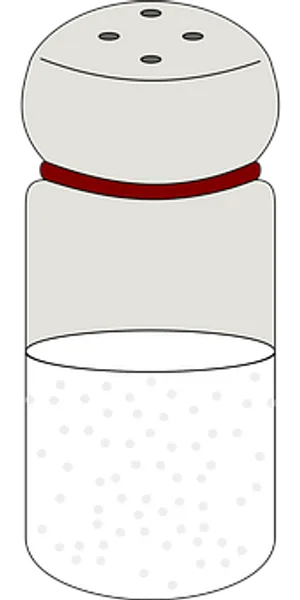 Salt Shaker Vector Illustration PNG Image