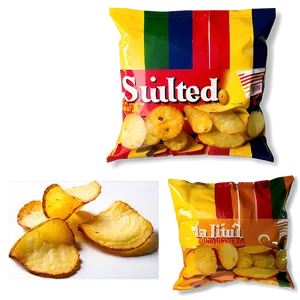 Salted Potato Chips Png Bgu96 PNG Image