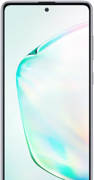 Samsung Galaxy Smartphone Display PNG Image