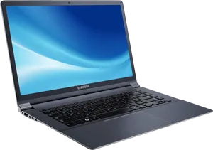 Samsung Laptop Blue Screen PNG Image