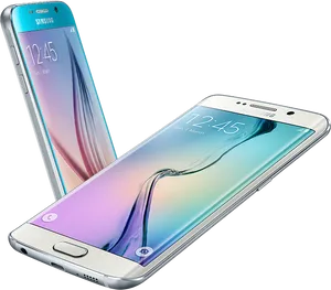 Samsung Smartphone Display Design PNG Image