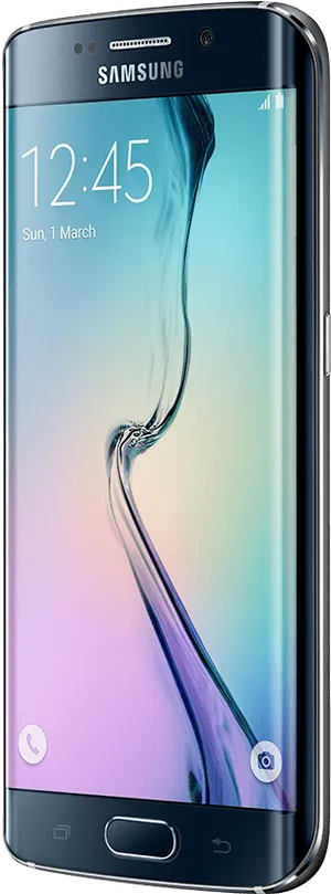 Samsung Smartphone Display Wallpaper PNG Image