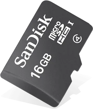 San Disk16 G B Micro S D Card PNG Image