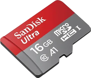 San Disk16 G B Micro S D Card PNG Image