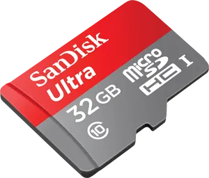 San Disk32 G B Micro S D Card PNG Image