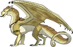 Sand Wing Dragon Wings Of Fire PNG Image