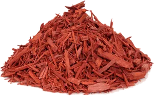 Sandalwood Chips Pile PNG Image