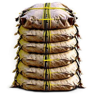 Sandbags With Ties Png 29 PNG Image