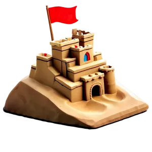 Sandcastle Design Png Ifu PNG Image