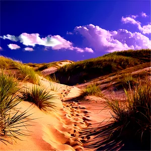 Sandy Path Through Dunes Png Mvw23 PNG Image