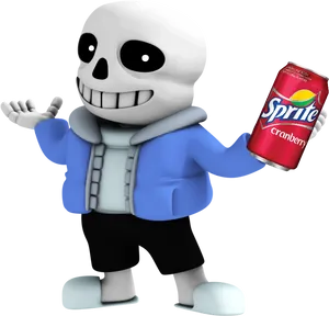 Sans Sprite Cranberry Promotion PNG Image