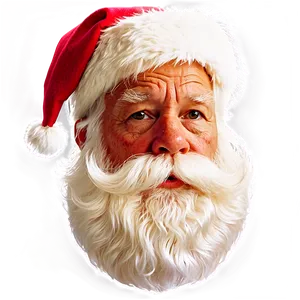 Santa Beard Silhouette Png 6 PNG Image