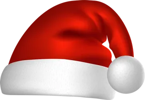 Santa Claus Hat Illustration PNG