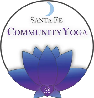 Santa Fe Community Yoga Logo PNG Image