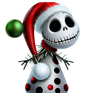 Santa Jack Skellington Cheer Png 38 PNG Image