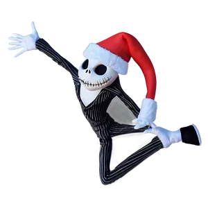 Santa Jack Skellington Cheer Png Dqe7 PNG Image