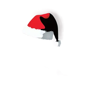 Santa's Cap Silhouette Png Ref37 PNG Image