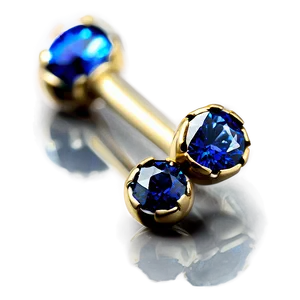 Sapphire Nose Stud Image Png 69 PNG Image