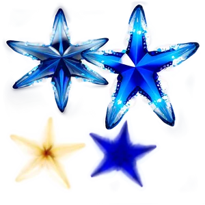 Sapphire Sparkle Stars Png 06252024 PNG Image