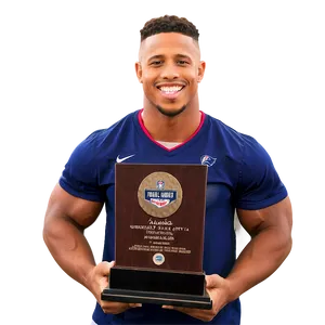 Saquon Barkley Award Winning Smile Png Qtx96 PNG Image