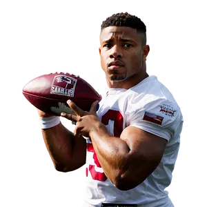 Saquon Barkley Training Session Png 55 PNG Image