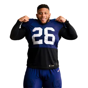 Saquon Barkley Training Session Png Noq PNG Image