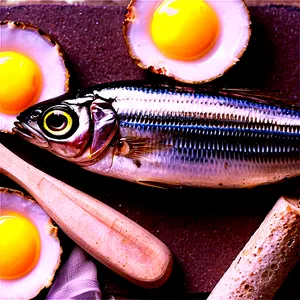 Sardines For Breakfast Png Bwm PNG Image